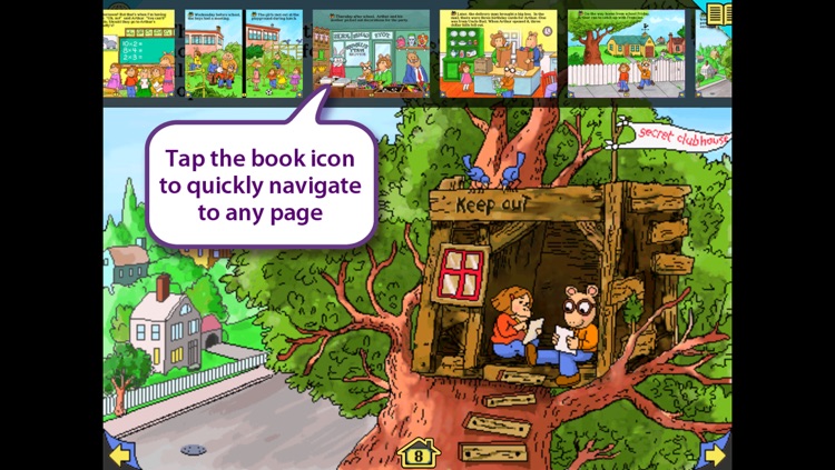 Arthur’s Birthday - Wanderful interactive storybook in English and Spanish