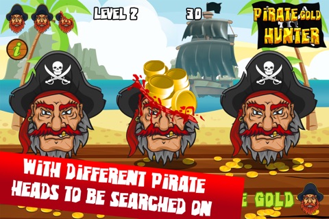 Crazy Pirate - An Awesome Gold Hunting Tapping Frenzy screenshot 4