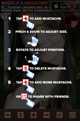 Mustache Mash - Smash Your Fash! screenshot 2