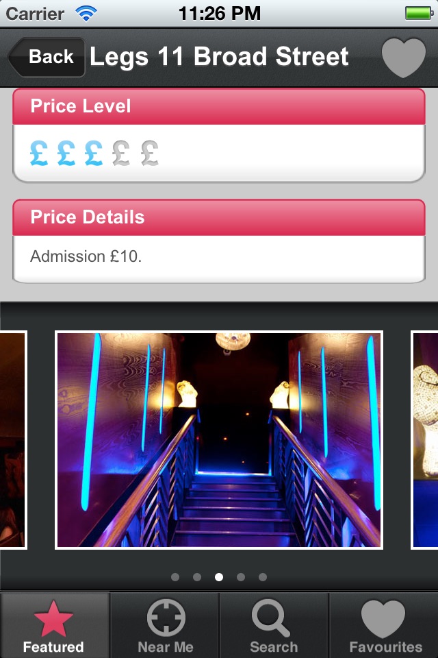 iStripClubs: UK Gentlemen's Nightclubs & Strip Clubs screenshot 2