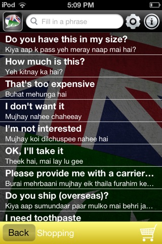Talk Urdu - Phrasebook for English screenshot 4