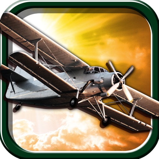 A City War Plane Night Crash - Free Version