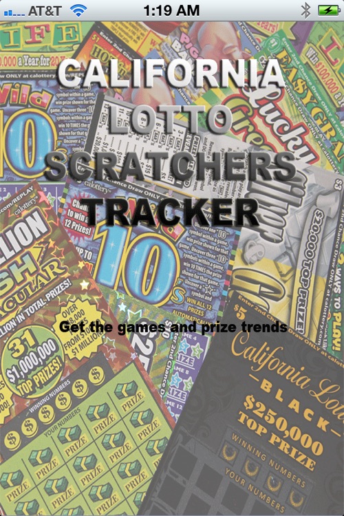 California Lotto Scratchers Tracker