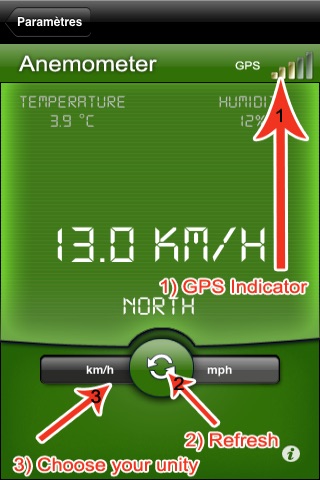 Anemometer PRO screenshot 2