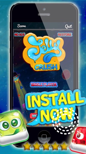 Jelly Crush Fruit Blitz - Enjoy Cool Match 3 Mania Puzzle Ga(圖5)-速報App