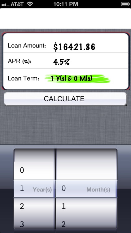 Simple Loan Calculator!