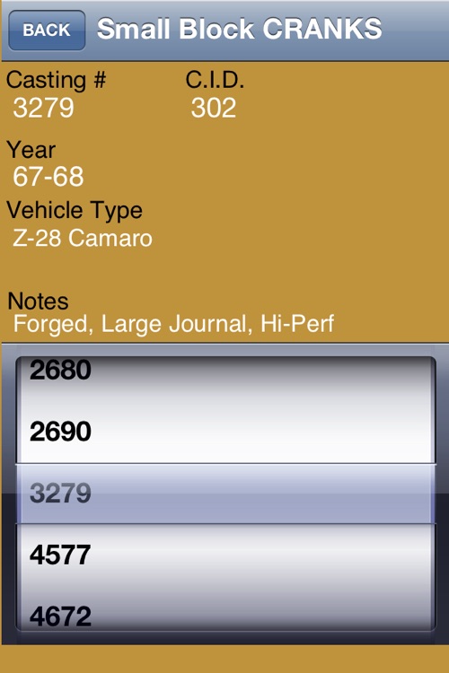 Small Block Chevy Casting Numbers screenshot-3