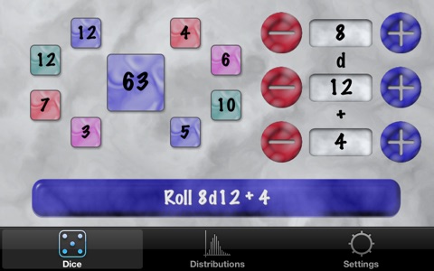 Dice & Distributions screenshot 2