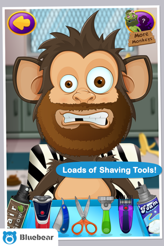 Crazy Monkey Shave screenshot 2