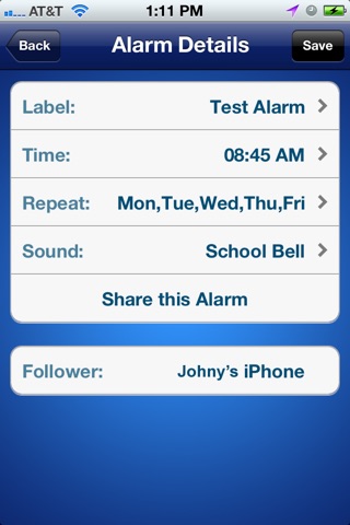 Family Alarm screenshot 2