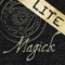 Magick Lite, the witchcraft spellbook contains Wicca spells on individually designed pages