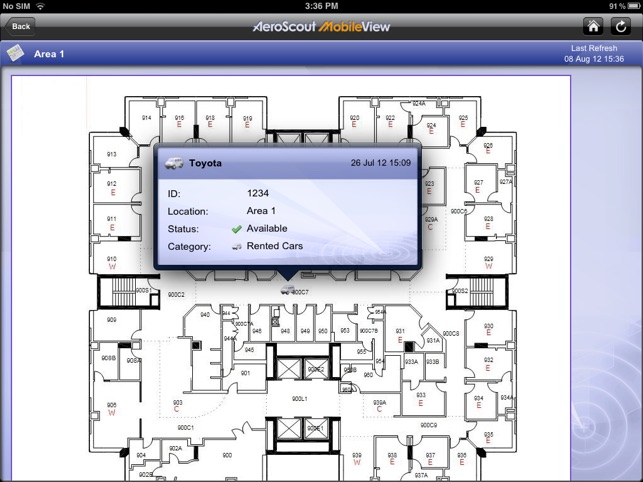 AeroScout MobileView Locator for iPad(圖2)-速報App