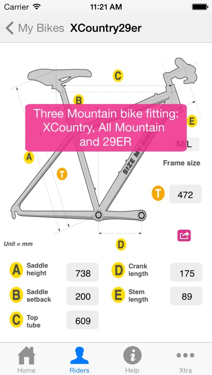 SizeMyBike screenshot-3