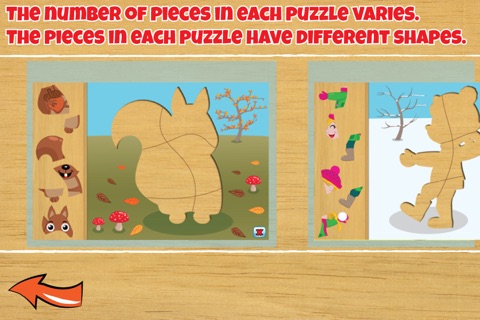 Puzzle app for preschoolers screenshot 3