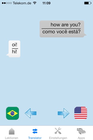 iSayHello Portuguese (Brazil) - English screenshot 3