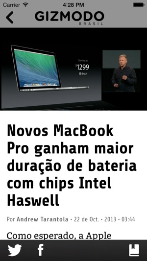 Gizmodo Brasil(圖2)-速報App