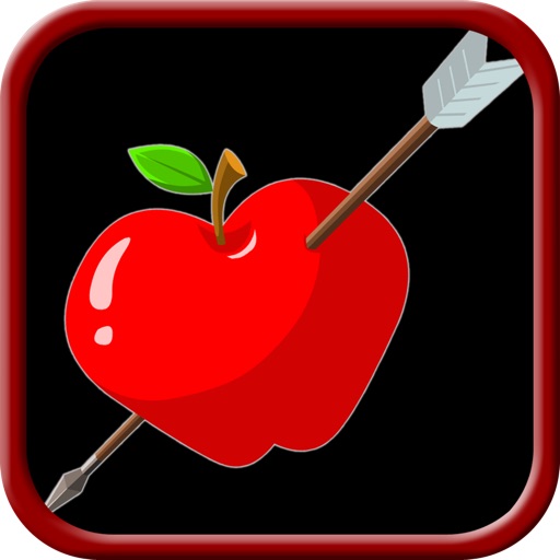 shoot the apple bow and arrow archery game Icon