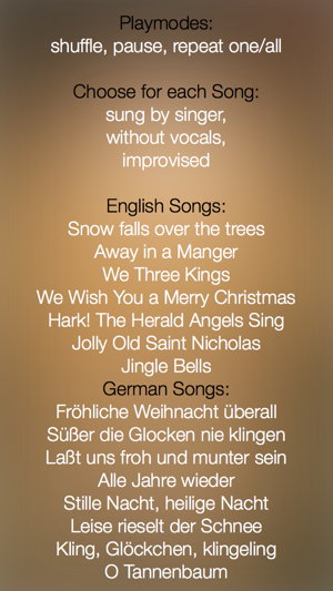 Christmas Music - studio recorded songs to sing along and ka(圖2)-速報App