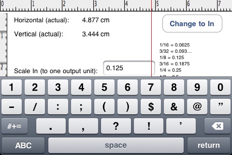 anyScale Ruler screenshot 3