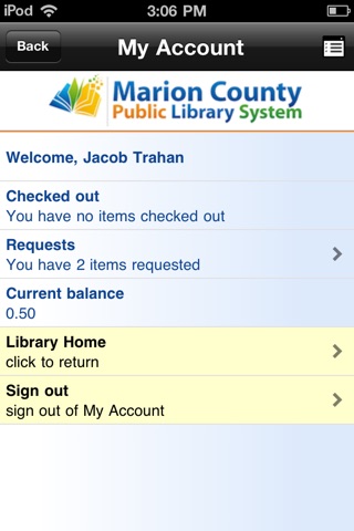 Marion Co Public Library System screenshot 3
