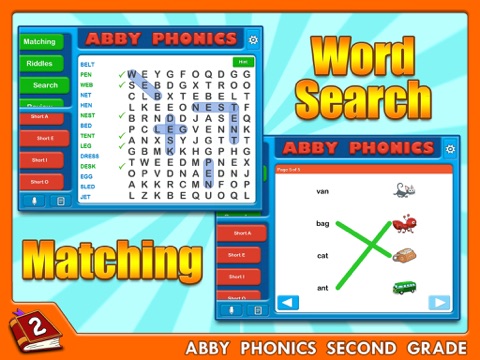 Abby Phonics - Second Grade HD screenshot 3