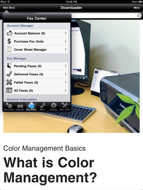 Fax Print & Share for iPad