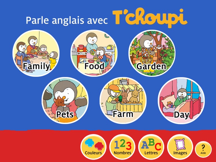 Joue et apprends l'Anglais avec T'choupi