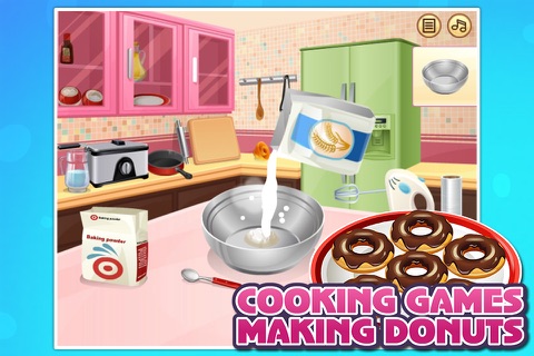 Cooking Games：Making Donuts screenshot 3