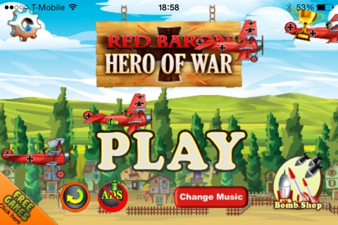 Red Baron Lite - Hero of War : The World One War screenshot 4