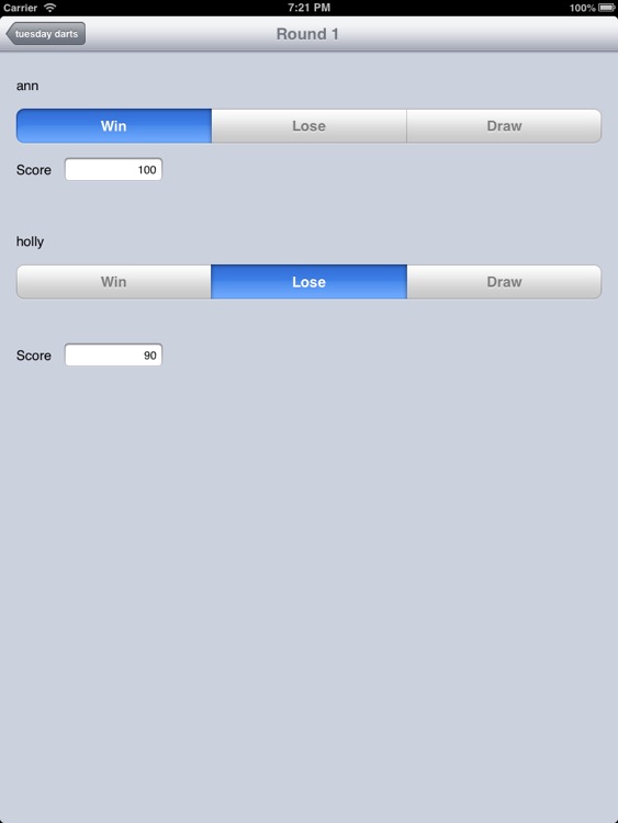Round Robin for iPad