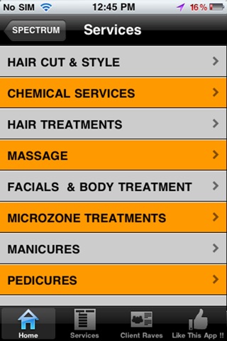 SPECTRUM Salon & Day Spa screenshot 2