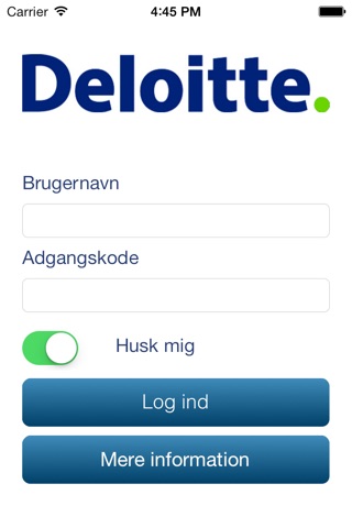 Deloitte IRIS screenshot 2