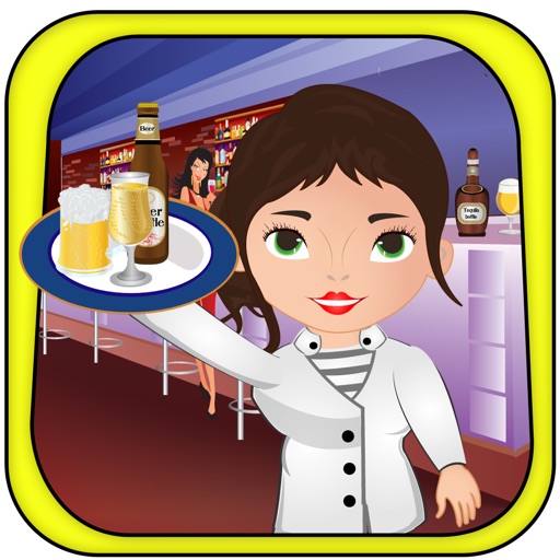 Cute Club Bartender Story - Dance Empire icon