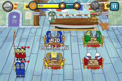 SpongeBob Diner Dash Deluxe screenshot 2