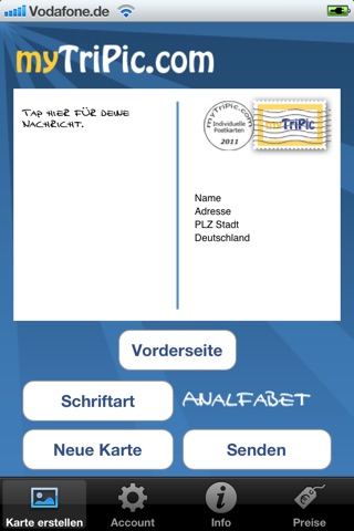 myTriPic Postkarten screenshot 3