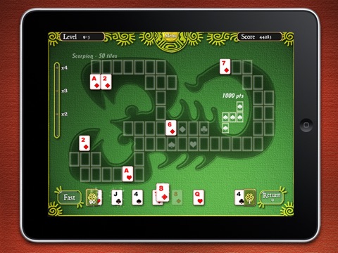 Puzzle Solitaire Lite screenshot 2