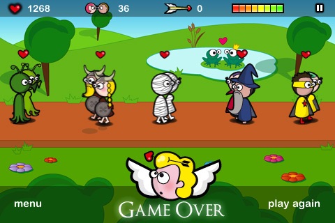 Cupid at work lite - Valentine's day game screenshot 4