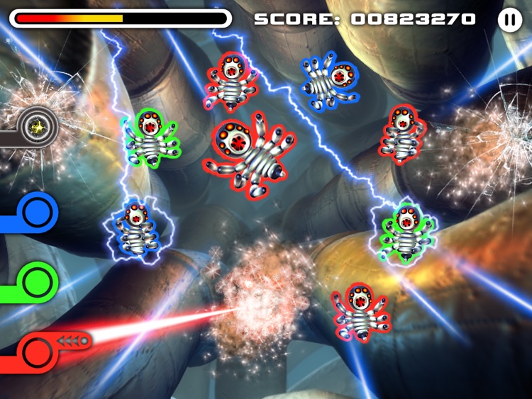 Space Touch - The touch shooter HD Lite screenshot-3