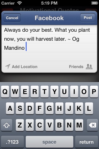 Motivational Quotes !! screenshot 4