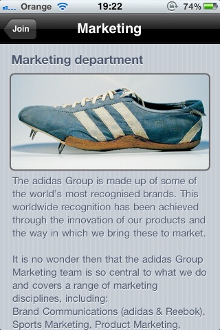 adidas Graduate Careers screenshot 4