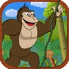 Gorilla King Jungle Swing Free - Fun Physics Game
