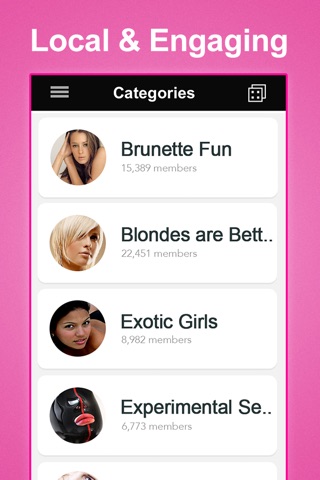 Prides - Lesbian, same sex, bi, social network to chat and meet girls screenshot 4