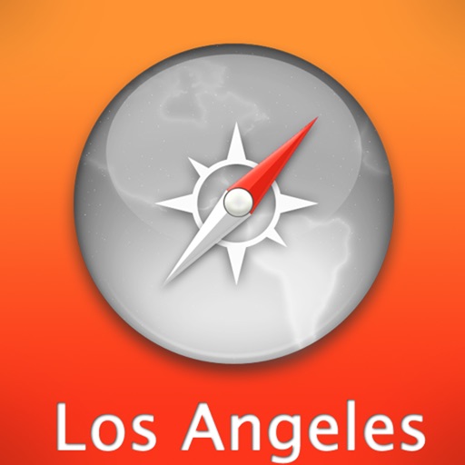 Los Angeles Travel Map icon