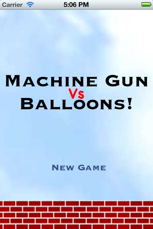 Machine Gun Vs. Balloons