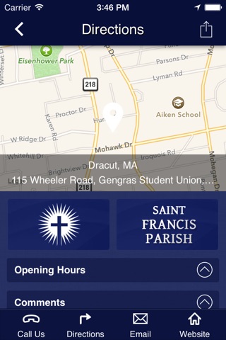 St. Francis Dracut, MA screenshot 2