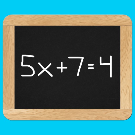 Algebra Quiz Game - Learn to simplify, factor, & solve math equations for your test iOS App