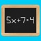 Algebra Quiz Game - Learn to simplify, factor, & solve math equations for your test