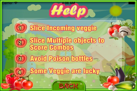 Veggies Sword Race Arcade Fruit Slice Game screenshot 2