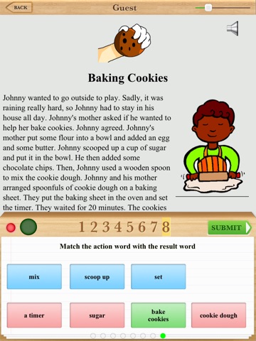 Second Grade Reading Comprehension Fiction Free screenshot 3