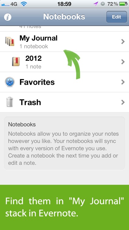 Journal for Evernote screenshot-4